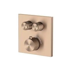 Oltens Onega vanová baterie pod omítku s termostatem měděná kartáčovaný 34602610