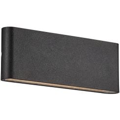 Nordlux Kinver venkovní nástěnné svítidlo 2x8.5 W černá 2118181003