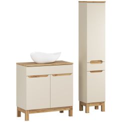 Sada skříňka Comad Bali Cashmere BALI CASHMERE 80-35-2D1S, skříňka Comad Bali Cashmere BALI CASHMERE 82-80-46-2D, CLOUD FREE WHITE ( E-6588 ), BLAT UN. 89-80-B WOTAN