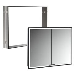 Sada skříňka Kronenbach Cube 2.0 KB100225MB, rám pro podomítkovou montáž zrcadla Kronenbach Cube 2.0 NU1000030NU