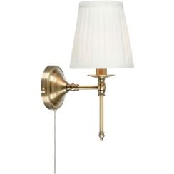 Markslöjd Manor nástěnné svítidlo 1x40 W mosaz 108968