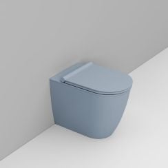 Ceramica Dolomite Mayka záchodová mísa stojícístativ bez splachovacího kruhu modrá D483171
