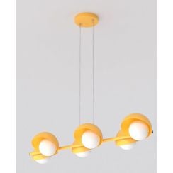 Emibig Boom závěsné svítidlo 6x8 W oranžová 1591/6