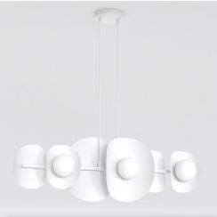 Emibig Elementi závěsné svítidlo 6x8 W bílá 1492/6