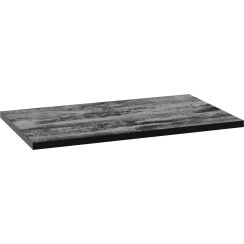 Defra Uni deska na skříňku 110x46 cm černá 125-F-11003