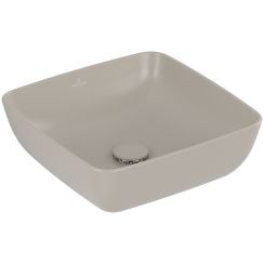 Villeroy & Boch Artis umyvadlo 41x41 cm čtvercový na pult hnědá/béžová 417841AM