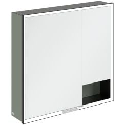 Villeroy & Boch My View+ skříňka 80x16.8x75 cm se zrcadlem zelená B48180AF