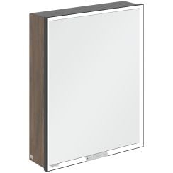 Villeroy & Boch My View+ skříňka 60x16.8x75 cm se zrcadlem dub B4816RVH