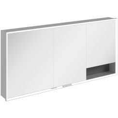 Villeroy & Boch My View+ skříňka 160x16.8x75 cm se zrcadlem grafitová A48216VR