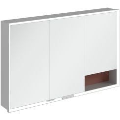 Villeroy & Boch My View+ skříňka 120x16.8x75 cm se zrcadlem červená A48212AH
