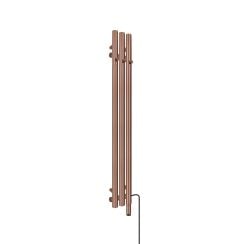 Oltens Stang elektrický radiátor s topným tělesem 120x15 cm měděná kartáčovaný 55131610