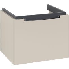 Villeroy & Boch Subway 2.0 skříňka 53.7x42.3x42 cm pod umyvadlo závěsná šedá A68610VN