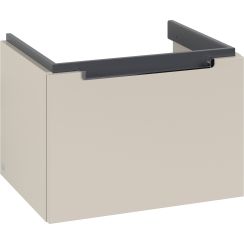 Villeroy & Boch Subway 2.0 skříňka 58.7x45.4x42 cm pod umyvadlo závěsná šedá A68710VN