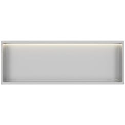 Balneo Wall Box LED Inox zápustná polička 90 cm B0101010109-3