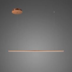 Altavola Design Linea závěsné svítidlo 1x12 W měděná LA089/P2_100_3k_copper