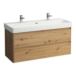 Laufen Base 2.0 skříňka 117x44.5x51.5 cm pod umyvadlo závěsná dub H4113221082671