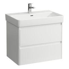 Laufen Base 2.0 skříňka 67x44.5x51.5 cm pod umyvadlo závěsná bílá H4112921082611