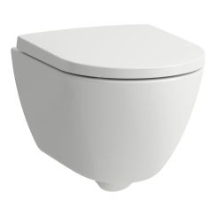 Laufen Pro X záchodová mísa závěsná bez splachovacího kruhu s vírovým splachováním bílá lesk H8208630000001