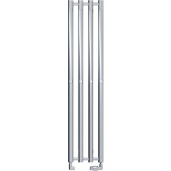 Radox Kolona W Round koupelnový radiátor designově 100x26 cm chrom RX-KLO.CH.1000.4