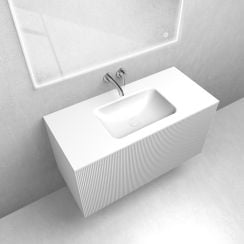 Sada skříňka Oltens Lun 60029000, umyvadlo Oltens Kalla 40208000