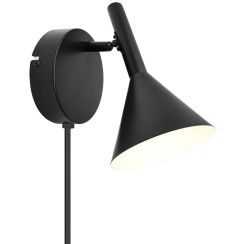 Nordlux Kelvis nástěnné svítidlo 1x12 W černá 2612741003