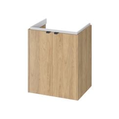 Cersanit Ovida skříňka 59.4x45x70 cm pod umyvadlo závěsná dub S1058-010