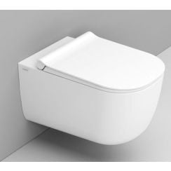 Ceramica Dolomite Mirto záchodová mísa závěsná bez splachovacího kruhu bílá mat D462541