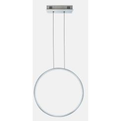 Altavola Design Led Shape závěsné svítidlo 1x15 W stříbrná LA073/X_40_in_4k_silver_dimm