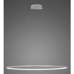 Altavola Design Led Shape závěsné svítidlo 1x38 W stříbrná LA073/P_100_in_4k_silver_dimm