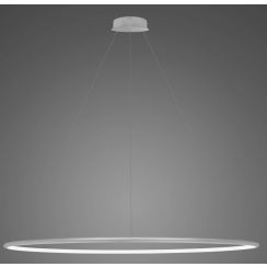 Altavola Design Led Shape závěsné svítidlo 1x57 W stříbrná LA073/P_150_in_3k_silver_dimm