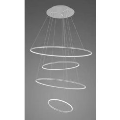 Altavola Design Led Shape závěsné svítidlo 1x106 W stříbrná LA084/P_100_in_3k_silver_dimm
