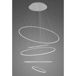 Altavola Design Led Shape závěsné svítidlo 1x192 W stříbrná LA085/P_150_in_3k_silver_dimm