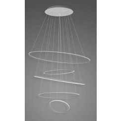 Altavola Design Led Shape závěsné svítidlo 1x151 W stříbrná LA085/P_120_in_3k_silver_dimm