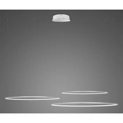 Altavola Design Led Shape závěsné svítidlo 1x68 W stříbrná LA075/CO3_80_in_3k_silver_dimm