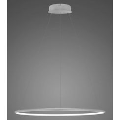 Altavola Design Led Shape závěsné svítidlo 1x23 W stříbrná LA073/P_60_in_3k_silver_dimm