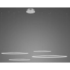 Altavola Design Led Shape závěsné svítidlo 1x106 W stříbrná LA084/CO4_100_in_4k_silver