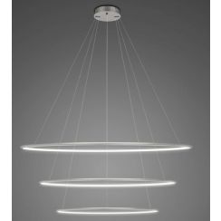 Altavola Design Led Shape závěsné svítidlo 1x139 W stříbrná LA075/P_100_in_4k_silver_Dali