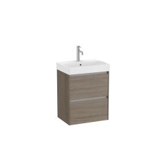 Roca Ona umyvadla se skříňkou 50 cm hnědá A851682511