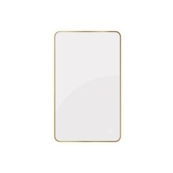 Oltens Nordlis zrcadlo 60x100 cm obdélníkový s osvětlením s vyhřívací podložkou 64117510