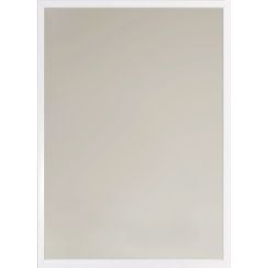 Ars Longa Linea zrcadlo 103x53 cm obdélníkový bílá LINEA50100-B