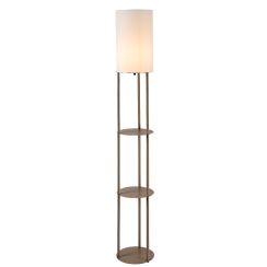 Rabalux Bronn stojací lampa 1x40 W béžová 74107