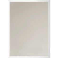 Ars Longa Linea zrcadlo 103x53 cm obdélníkový bílá LINEA50100-BS