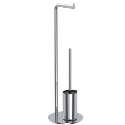 Excellent Fido stojan na toaletní papír s wc štětkou chrom DOEX.1417CR