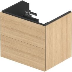 Duravit L-Cube skříňka 62x48.1x55 cm pod umyvadlo závěsná ořechová LC624007979