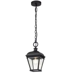Elstead Lighting Bayview závěsné svítidlo 1x60 W černá BAYVIEW-8M-BK