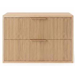 Rea Mono skříňka 60x47x48 cm pod umyvadlo závěsná dub REA-M0408