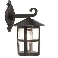 Elstead Lighting Hereford venkovní nástěnné svítidlo 1x60 W černá BL21-G-BLACK