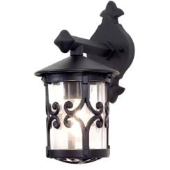 Elstead Lighting Hereford venkovní nástěnné svítidlo 1x60 W černá BL8-BLACK