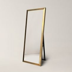 Ars Longa Alpi zrcadlo 58.8x168.8 cm obdélníkový zlatá LS-ALPI50160-Z