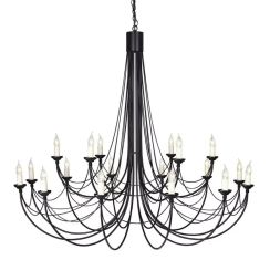 Elstead Lighting Carisbrooke závěsné svítidlo x60 W černá CB18-BLACK